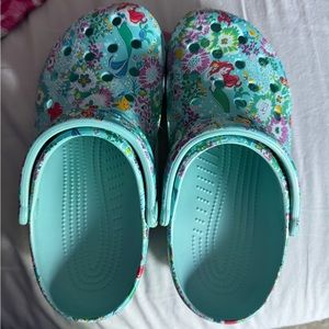 Vera Bradley little mermaid crocs